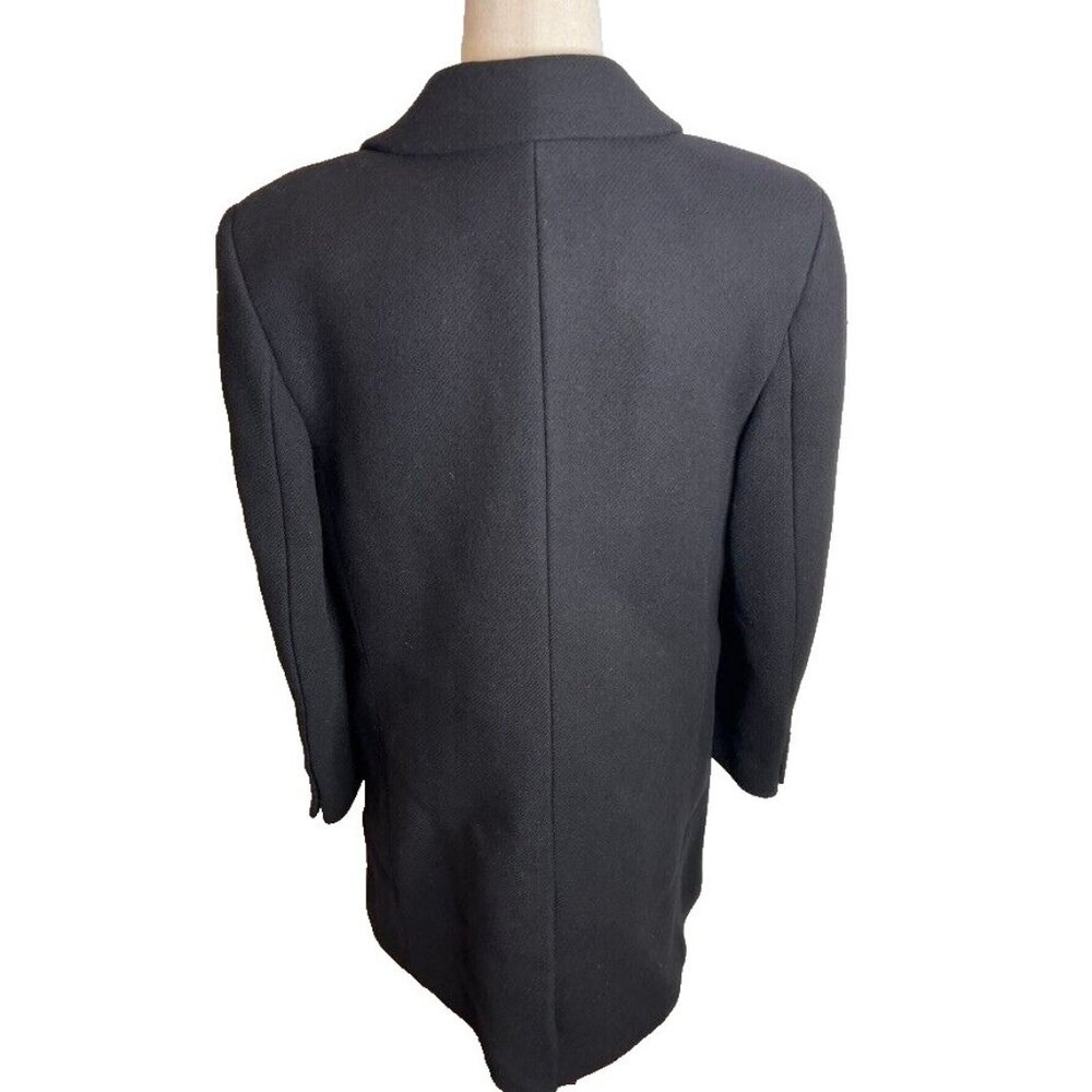 Madewell Womens $298 Blazer Coat in Insuluxe Fabric Black Size 6 NT120 - Picture 5 of 11